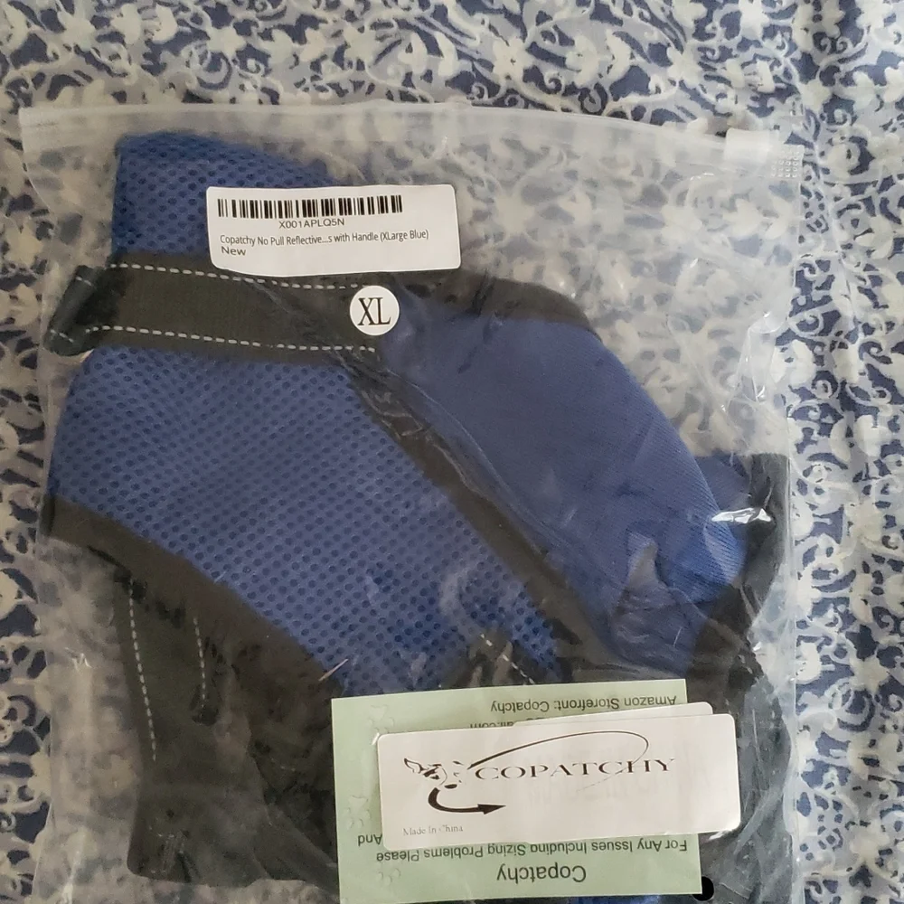 NIB Copatchy XL No Pull Reflective Dog Harness